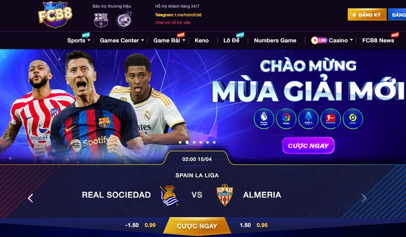 2. Các dịch vụ nổi bật của fcb8 vip